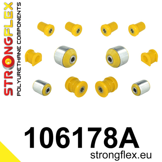 Strongflex 106178A 90ShA SPORT front suspension bush kit for Mazda MX-5 NC